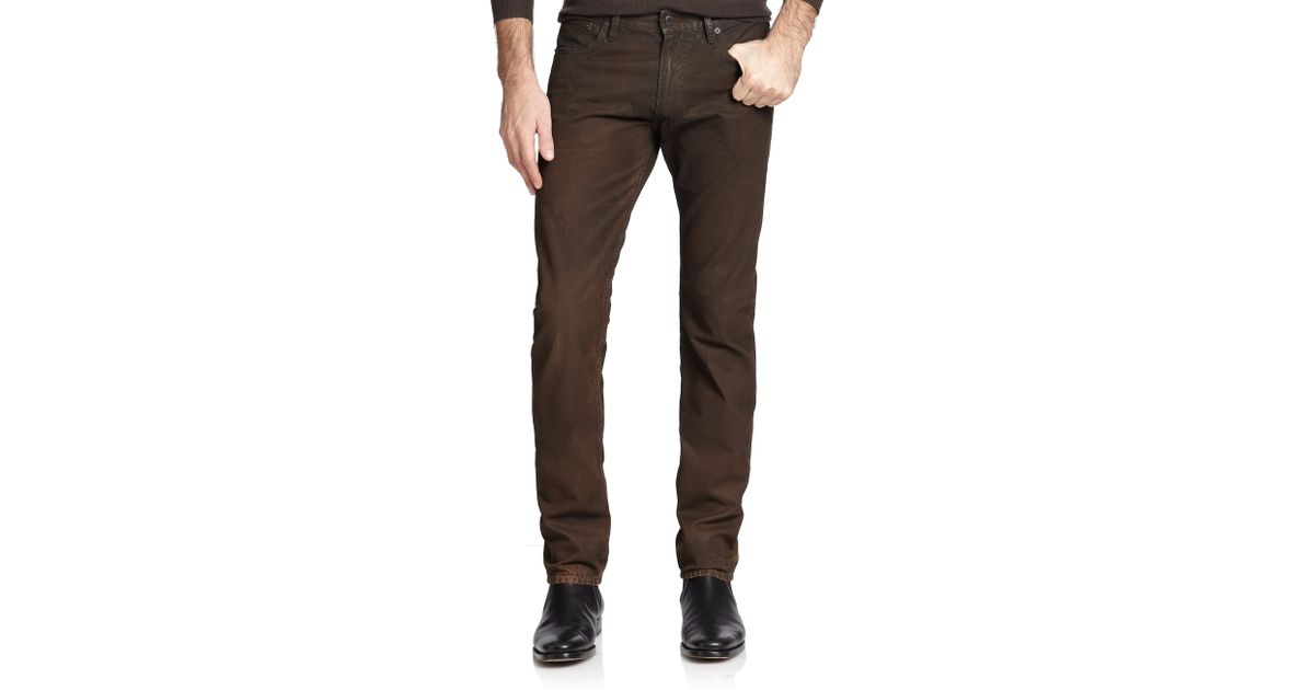 black canvas jeans