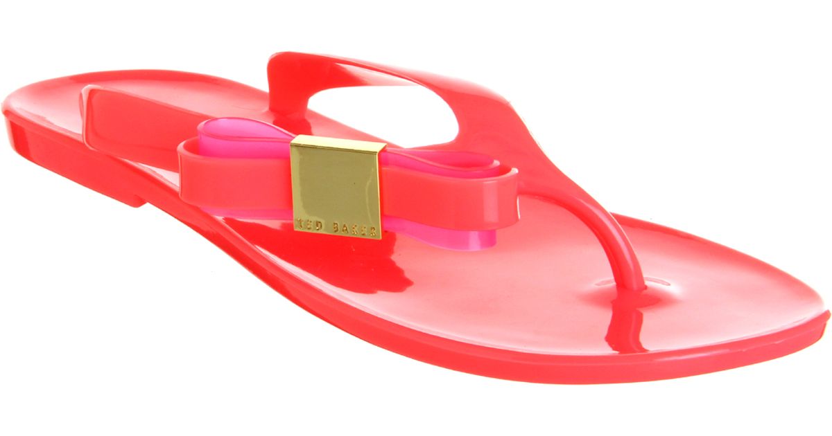 ted baker twinkle toes flip flops