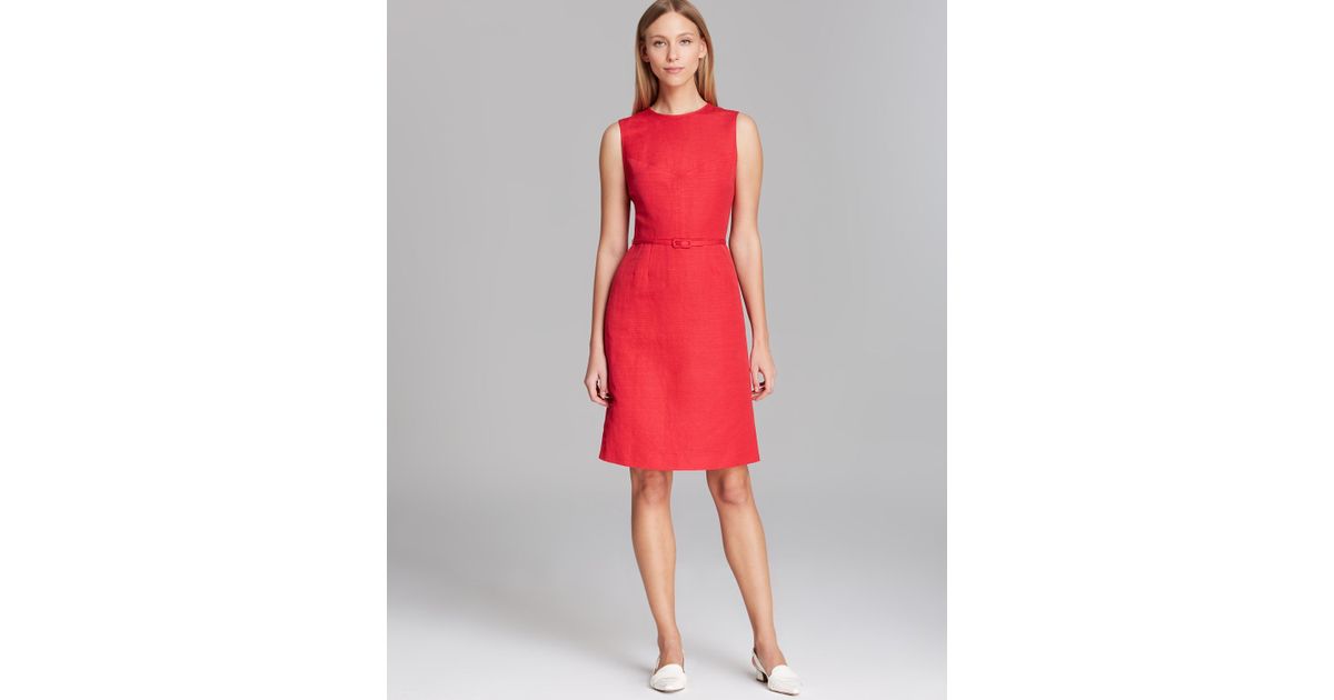 tory burch red dress