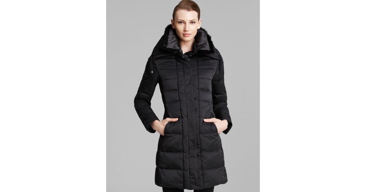 elie tahari puffer coat