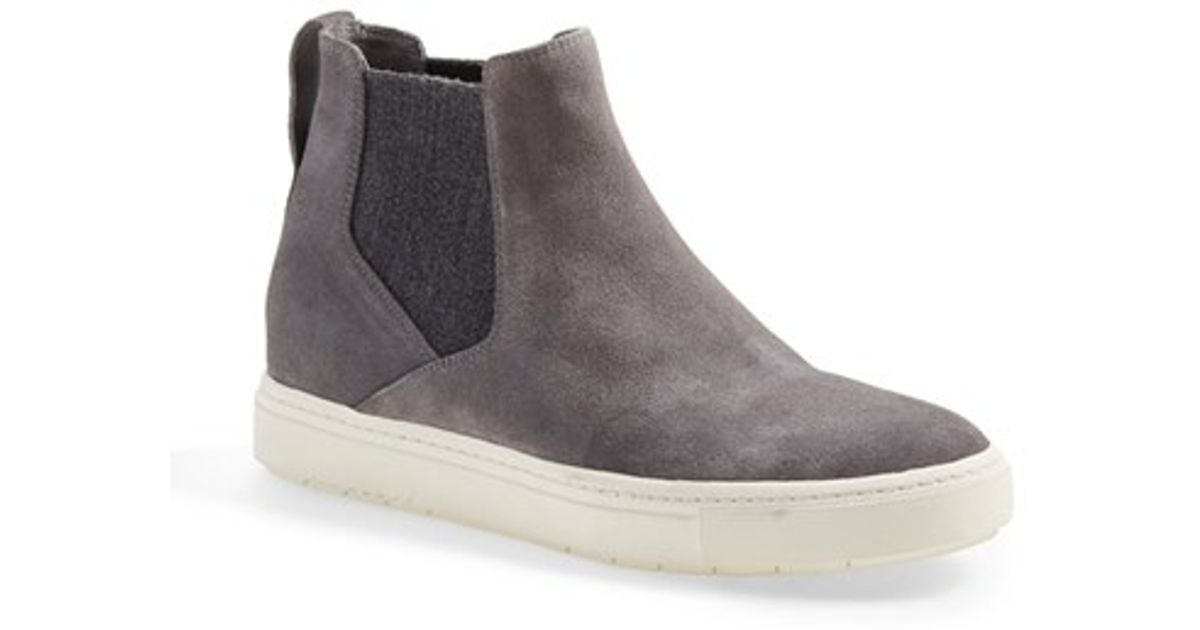 vince suede high top sneakers