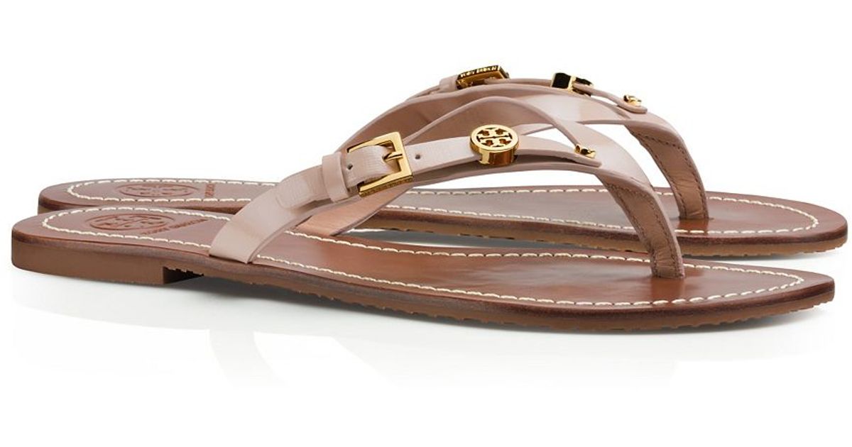 tory burch thong flip flops
