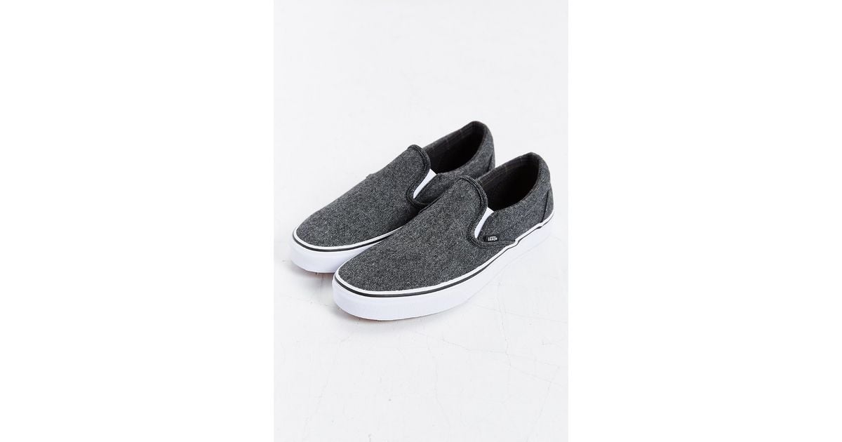 Dark grey slip on vans cheap