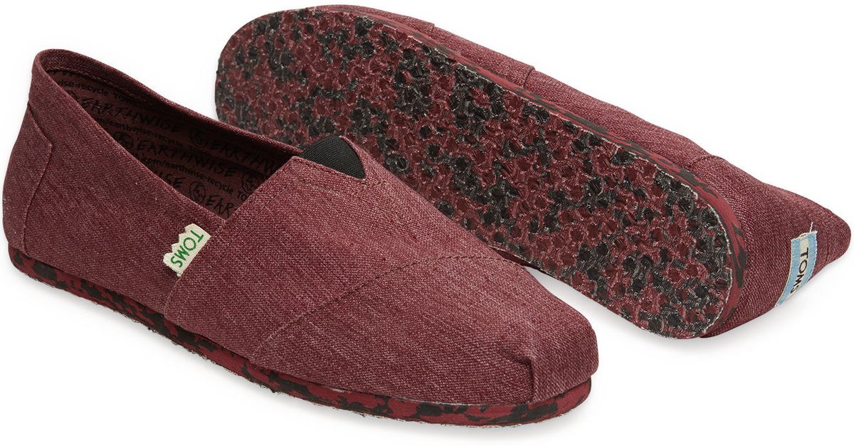 maroon toms mens