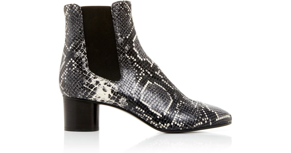 isabel marant python boots
