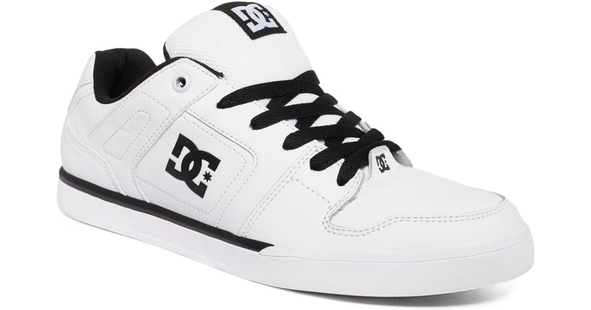 dc shoes white sneakers