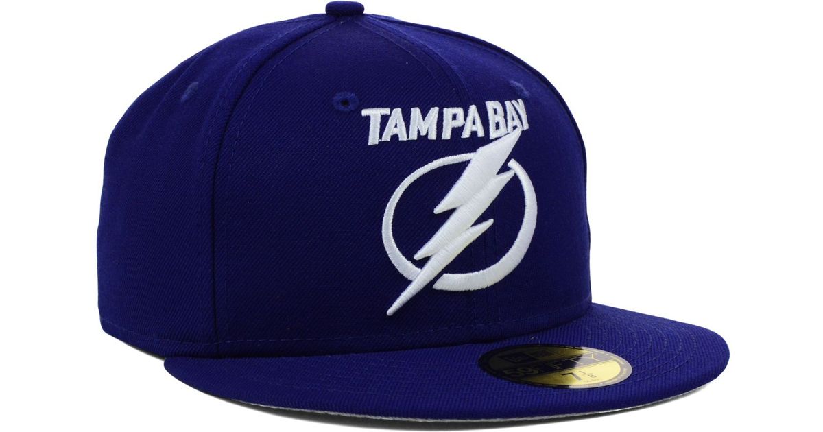 KTZ Tampa Bay Lightning Nhl Basic 59Fifty Cap in Blue for Men Lyst