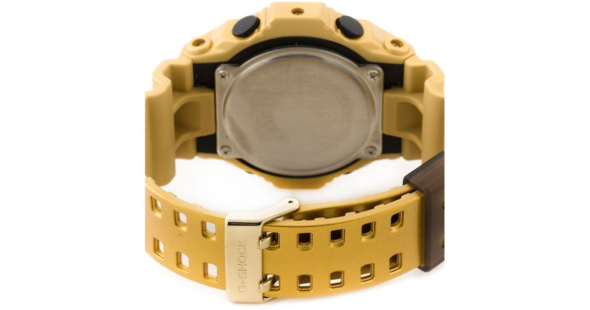 g shock crazy gold