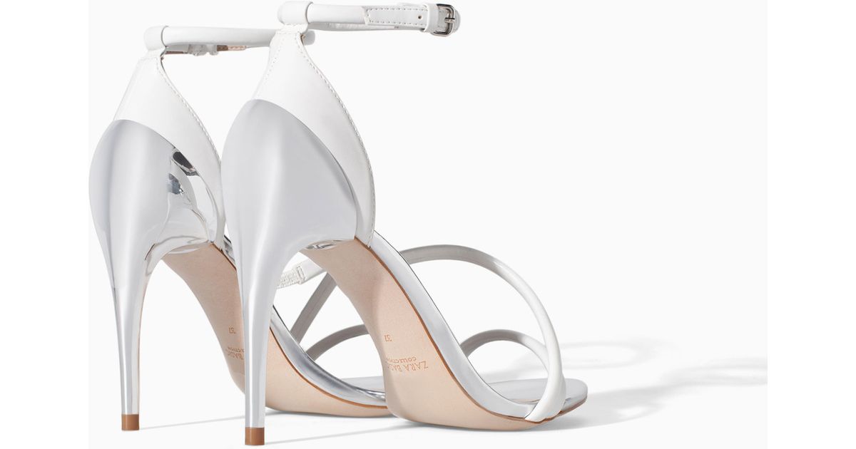 zara high heel strappy sandals