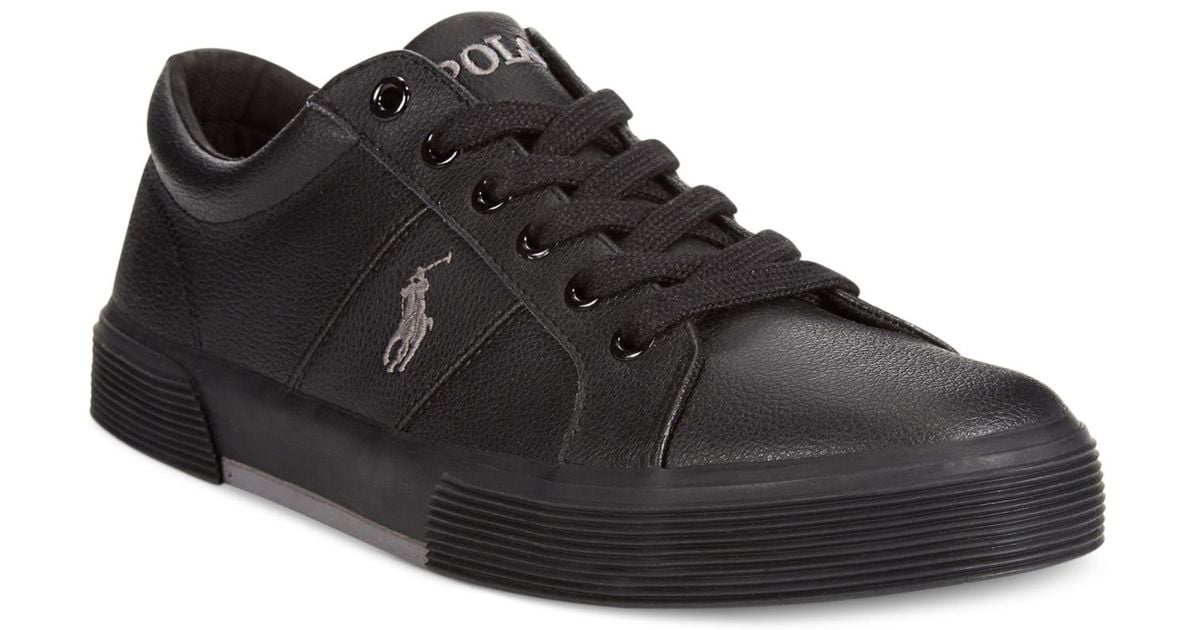 ralph lauren leather shoes