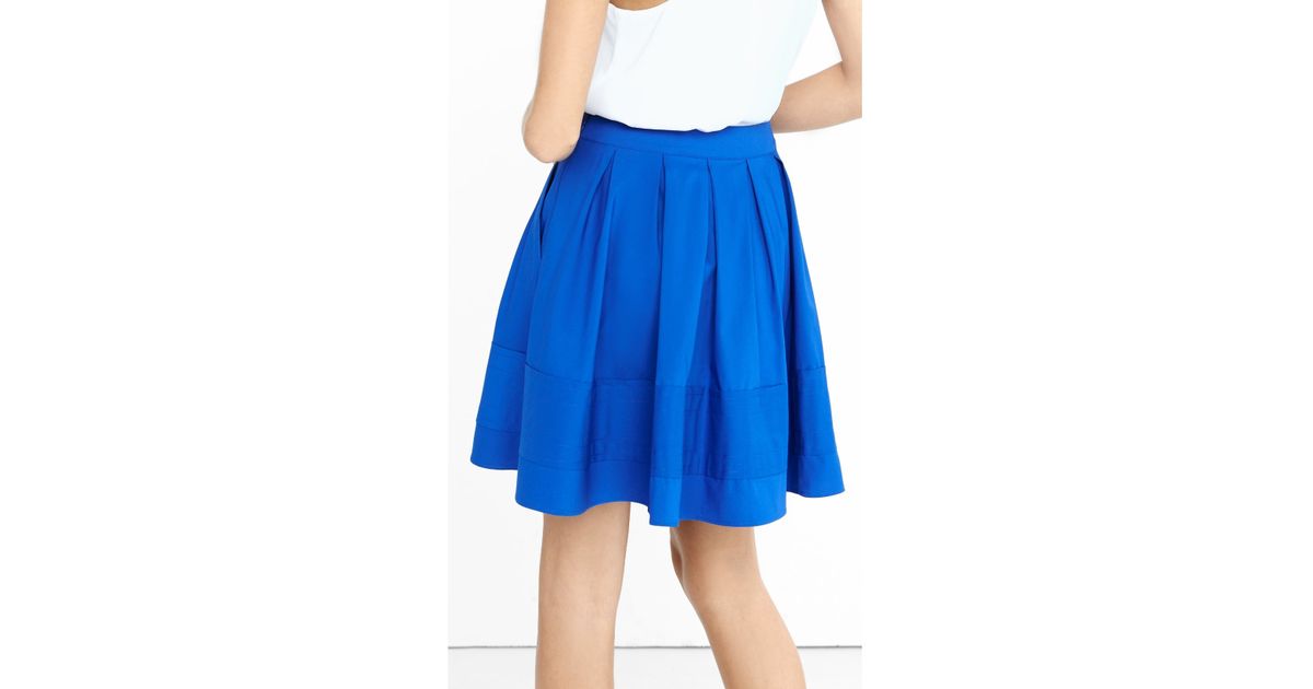express pleated skirt