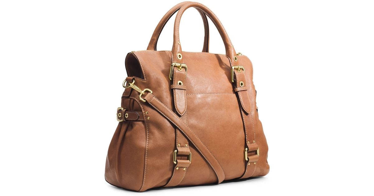 michael kors leigh large satchel
