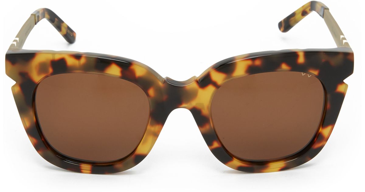 Pared Eyewear Pools & Palms Sunglasses in Brown Lyst