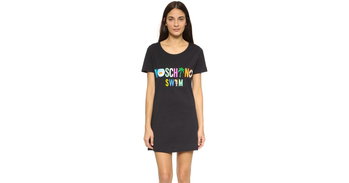 moschino swim dress
