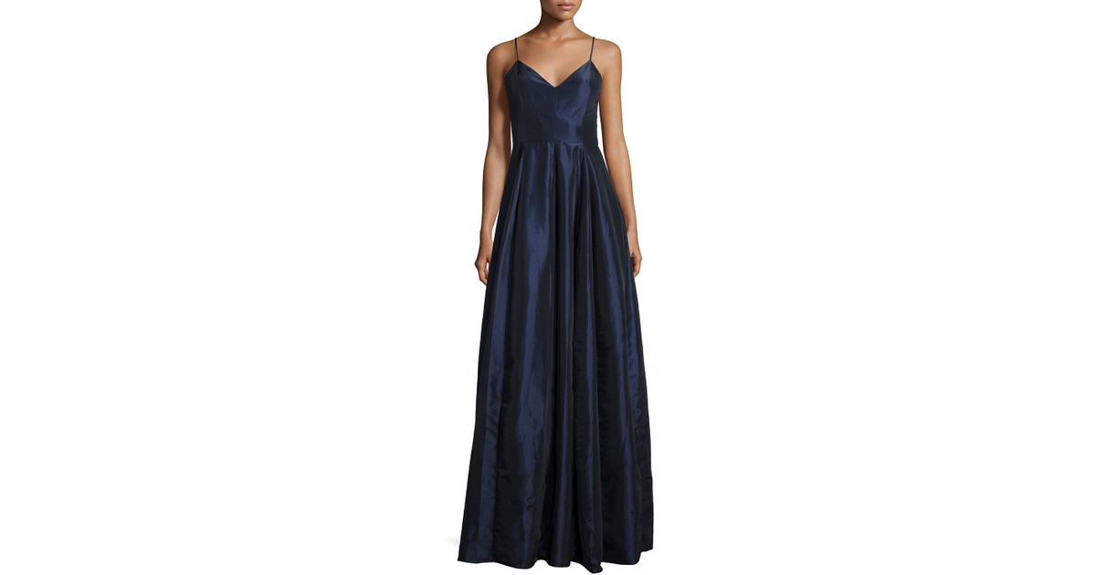 Sleeveless Taffeta Dress