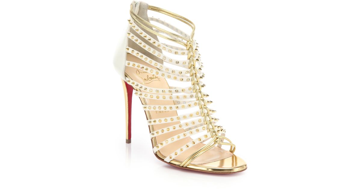 louboutin studded sandals