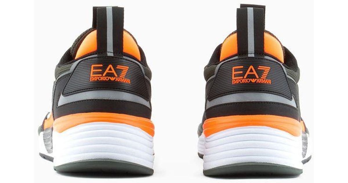 EA7 Ace Runner Sneakers in White | Lyst
