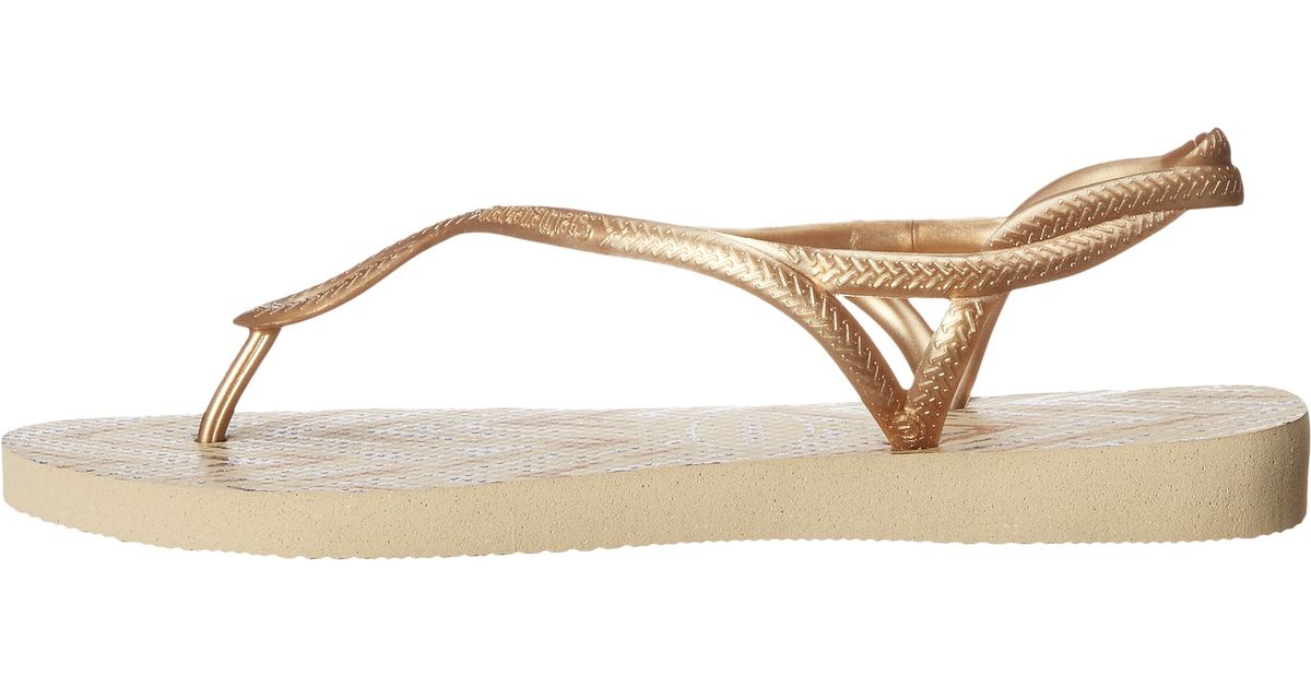 luna havaianas gold