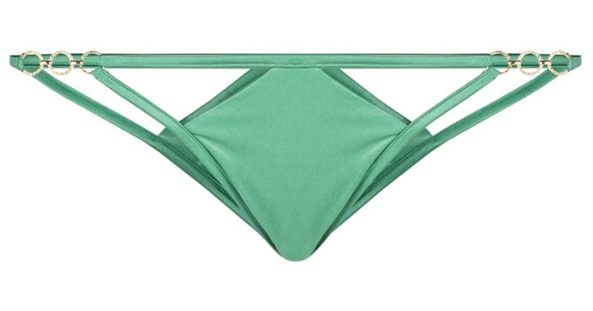 Agent Provocateur Cassandra Bikini Briefs in Green | Lyst Canada