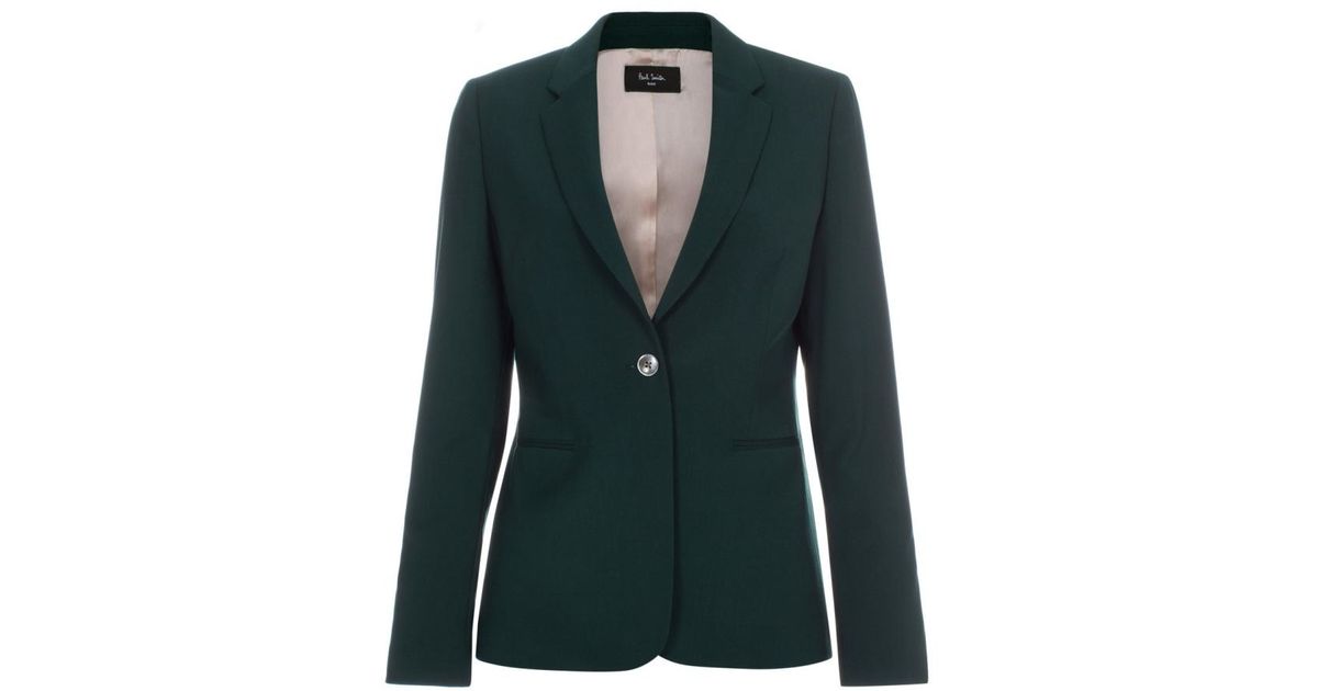dark green ladies blazer