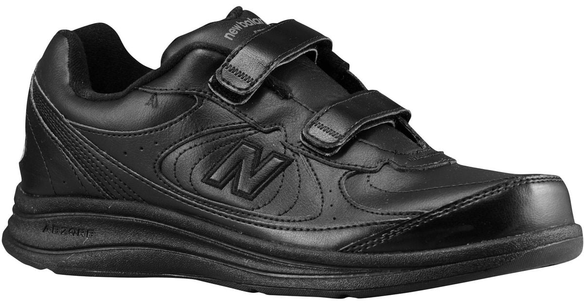 New Balance 577 Hook & Loop Walking Shoes in Black for Men - Save 9% - Lyst