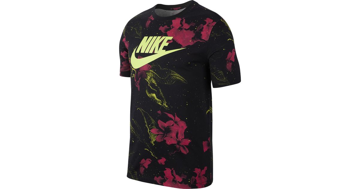 black and pink nike shirt mens