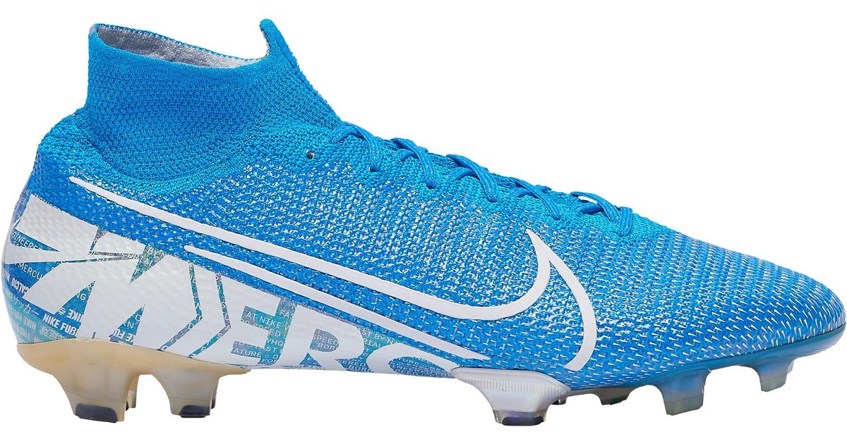 nike blue mercurial superfly