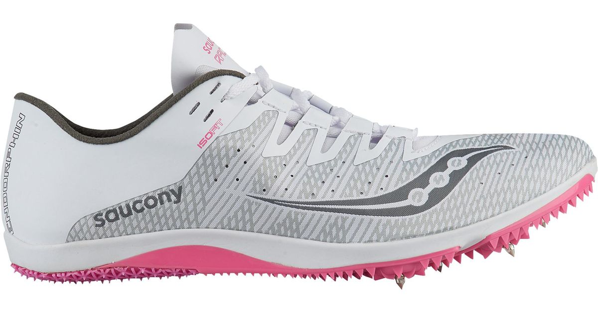 saucony long distance spikes