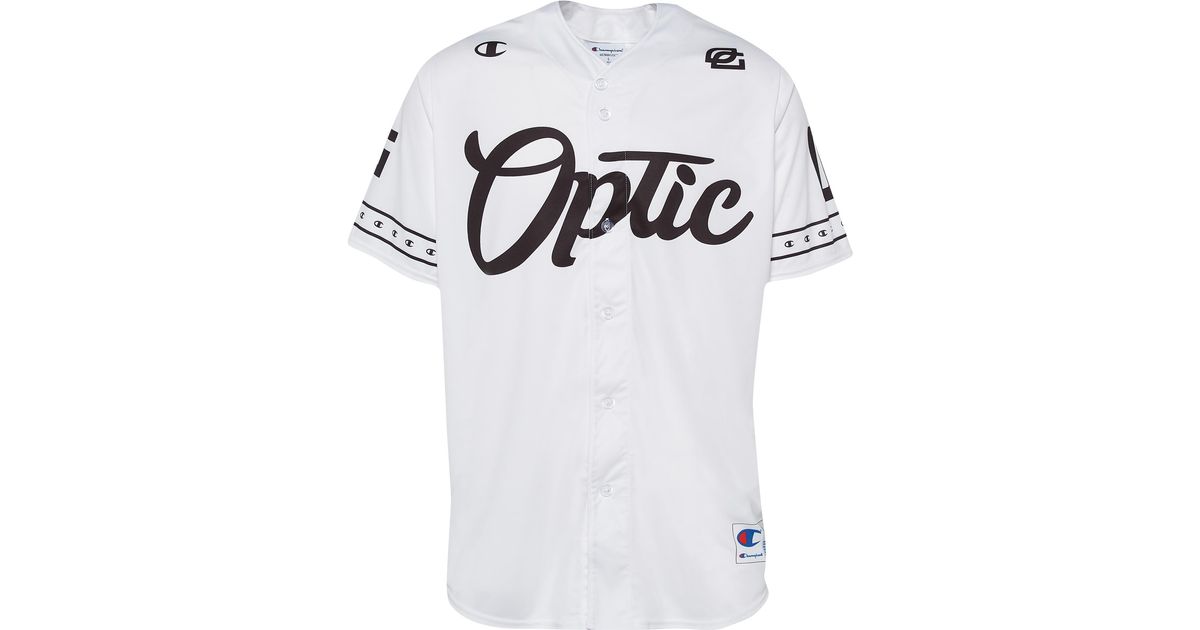 optic gaming white jersey