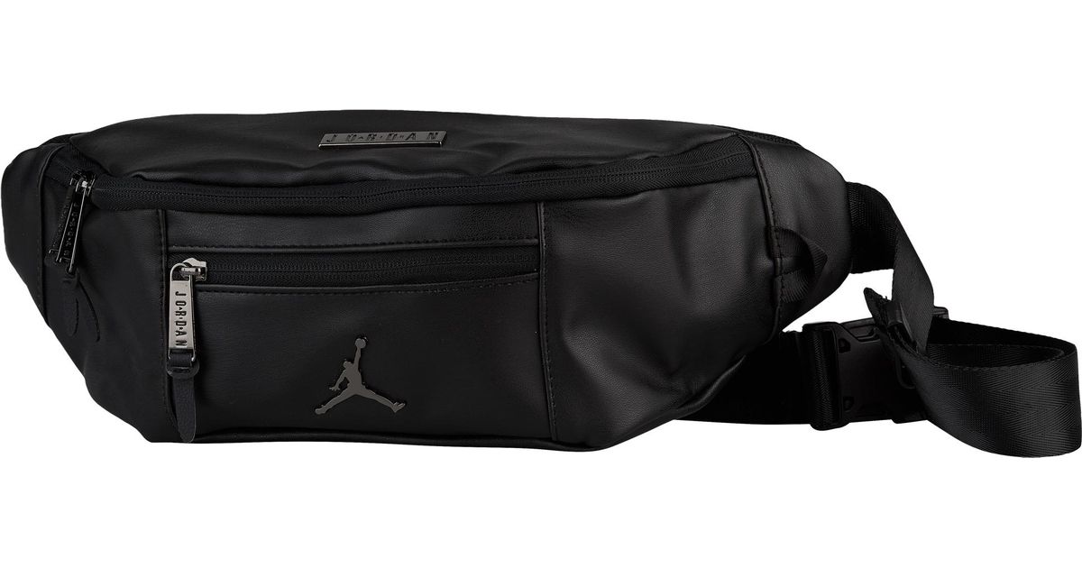 jordan regal air crossbody bag white