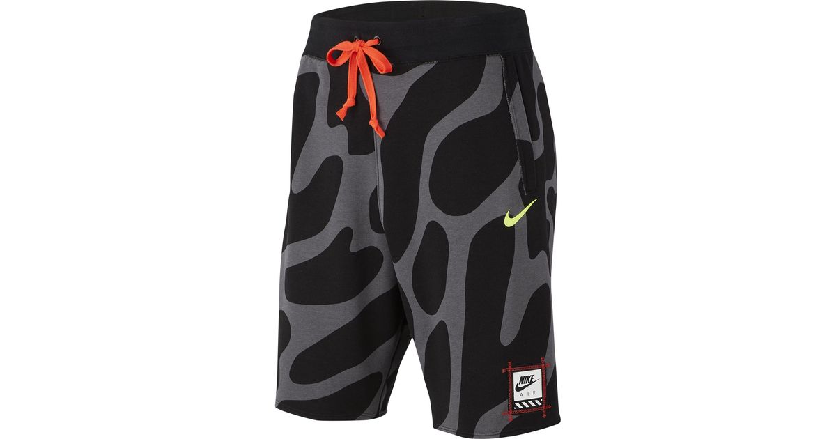 Nike Cotton Retro Future Shorts in Black for Men - Lyst