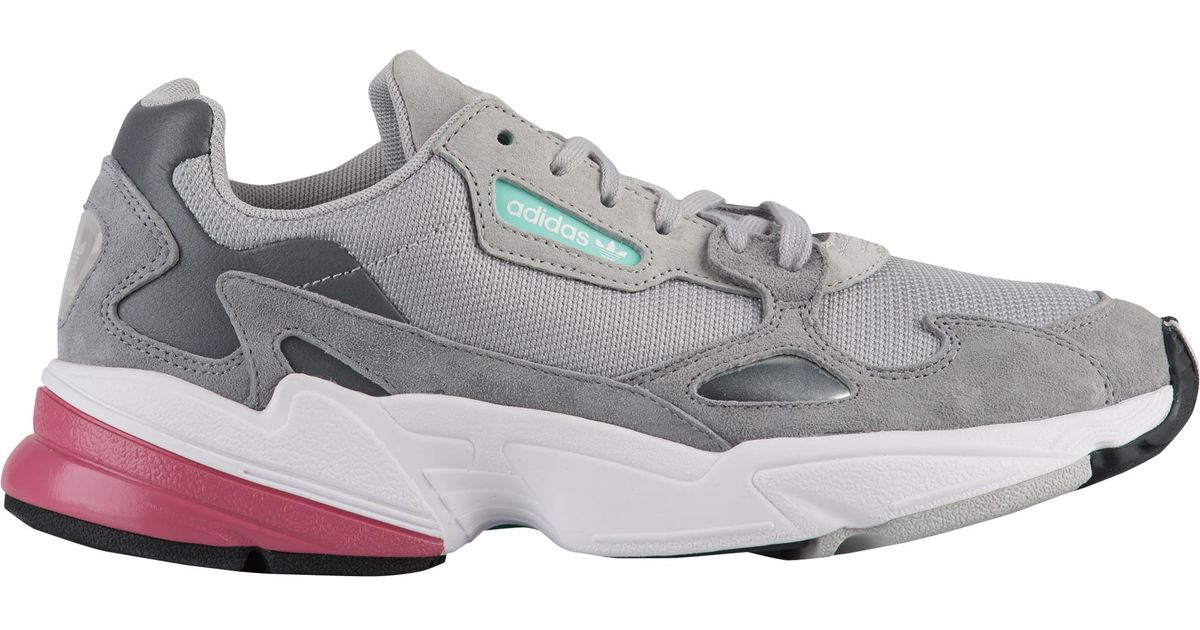 grey adidas falcon