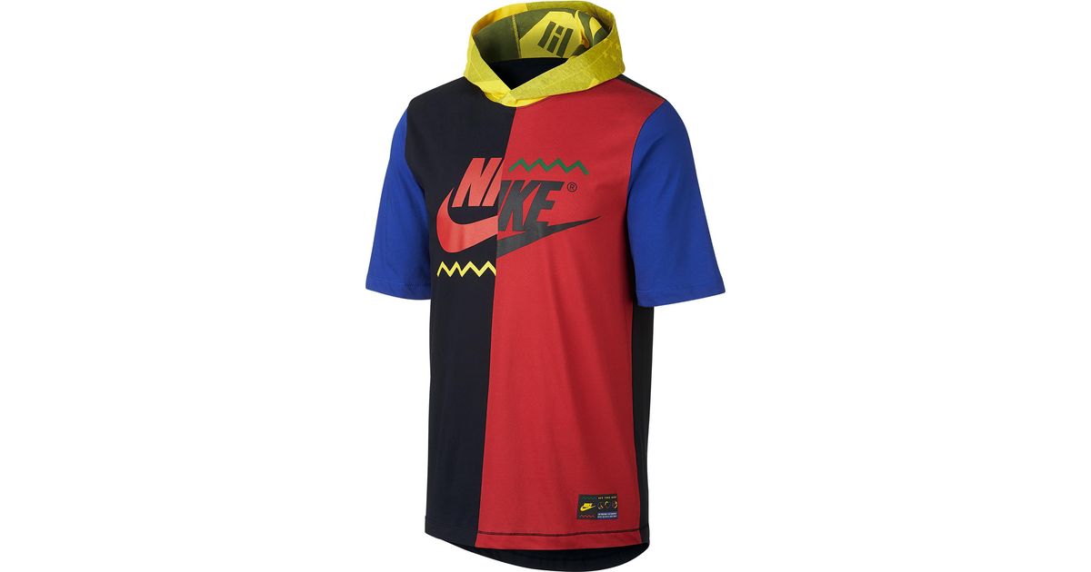 nike wildcard hooded t shirt