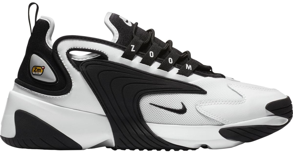 nike zoom 2k black and white womens