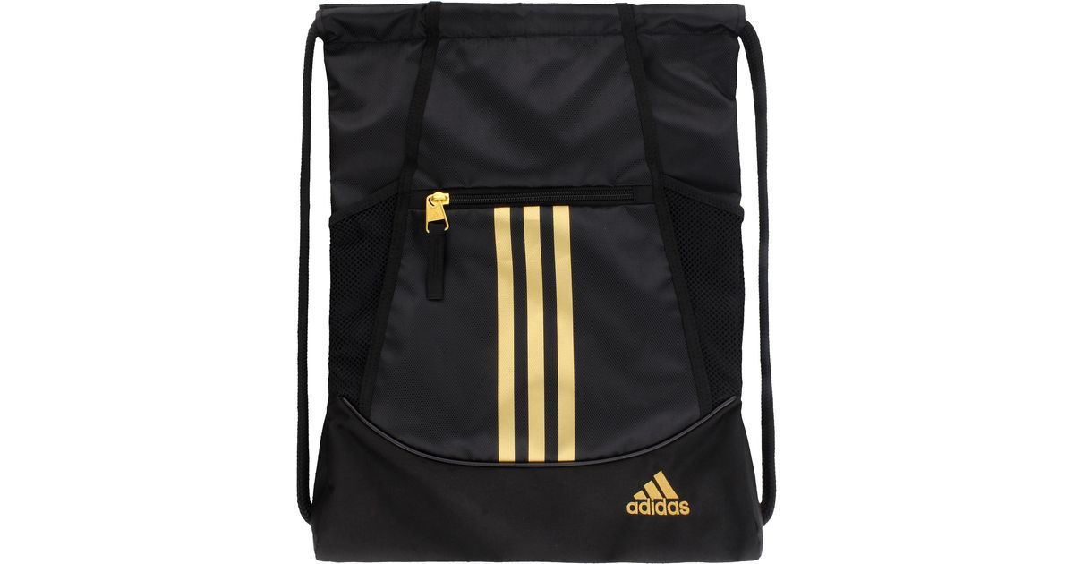 adidas sackpack gold