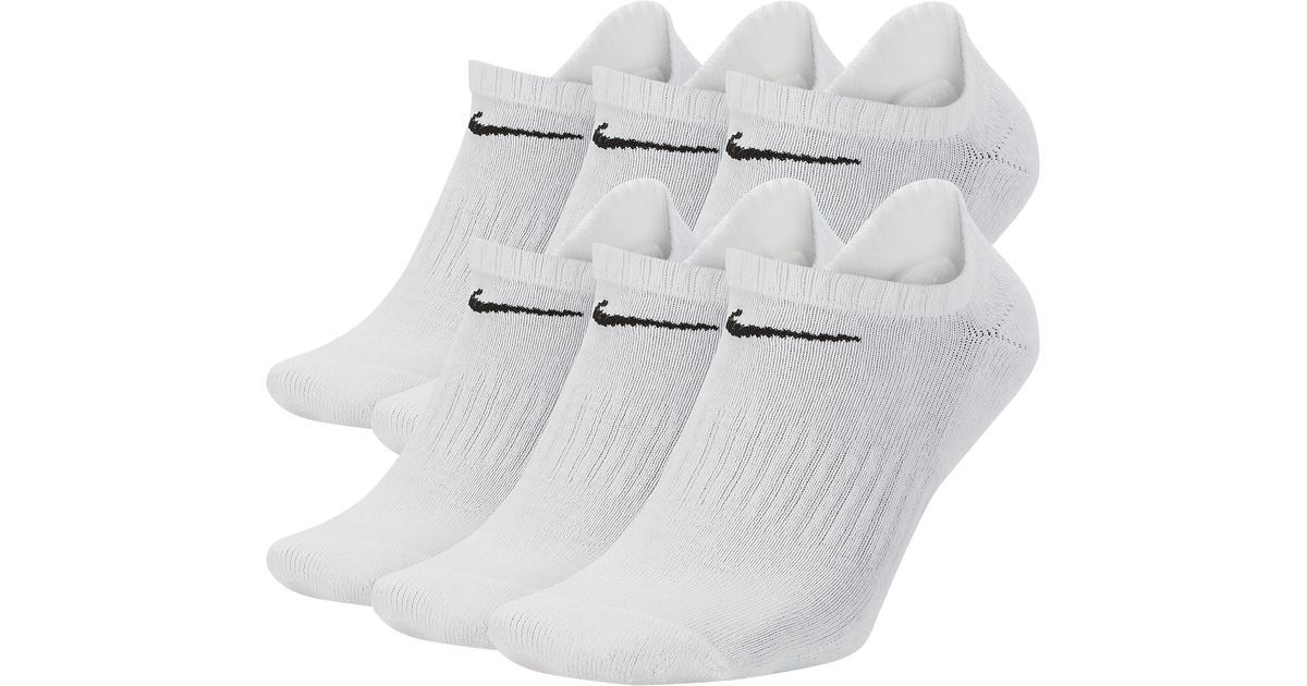 Nike 6 Pack Dri Fit Cotton No Show Socks In White Black White For Men Save 9 Lyst Nike 6 Pack Dri Fit Cotton No Show Socks In White Black White For Men Save 9 Lyst
