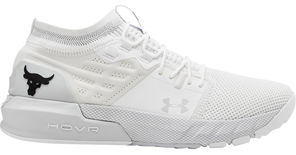 white project rock shoes