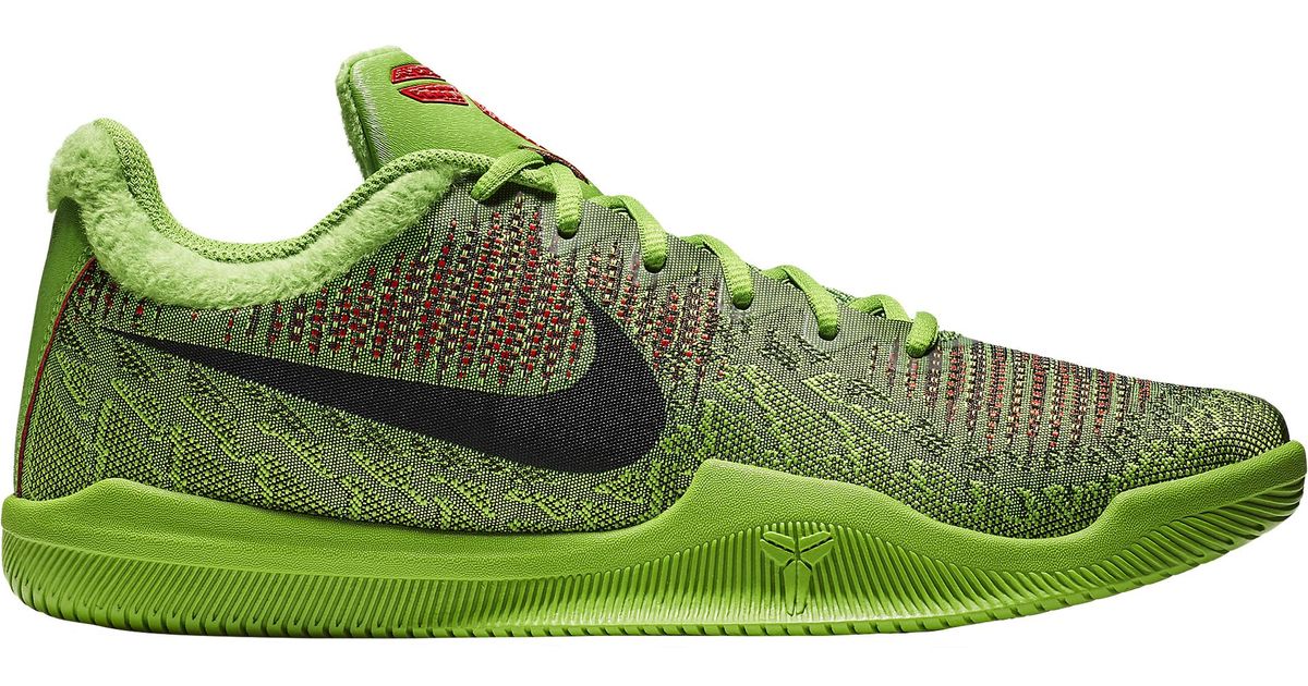 Nike Mamba Rage Basketball Shoes in Green/Black (Green) for Men - Lyst