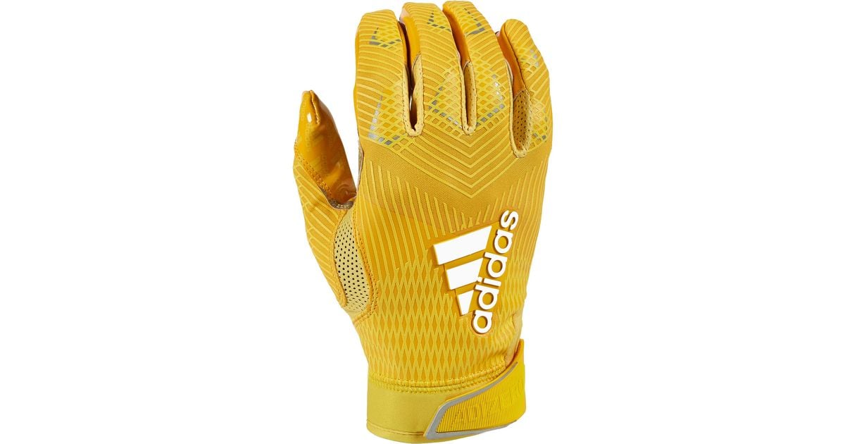 all yellow adidas football gloves