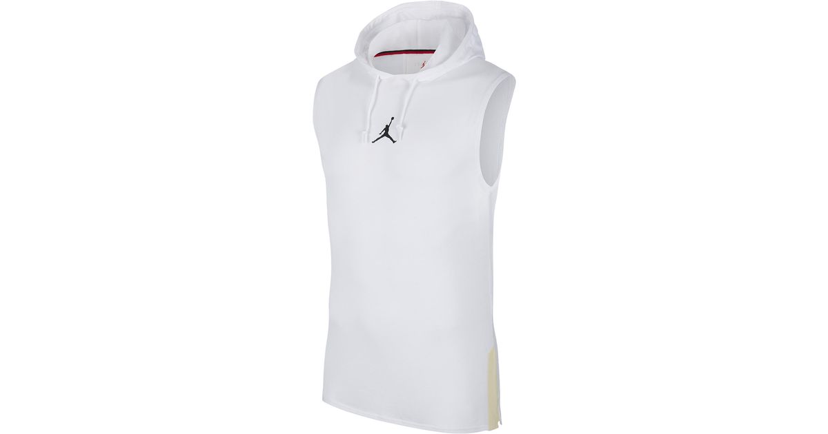 jordan 23 alpha sleeveless hoodie