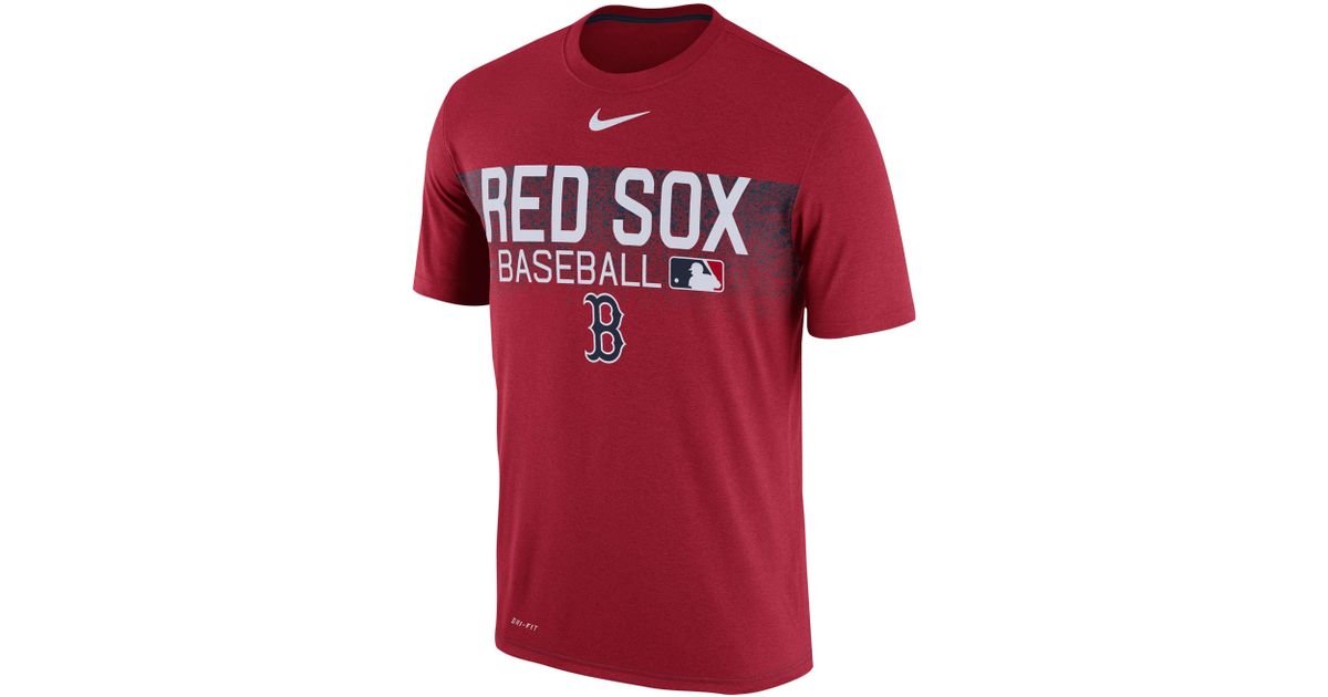 nike boston red sox t shirt
