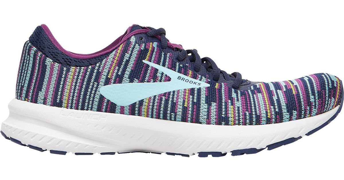 brooks launch 6 navy light blue charisma