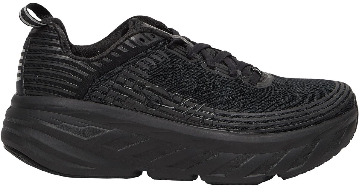 Hoka One One Synthetic Bondi 6 in Black/Black (Black) - Save 20% - Lyst