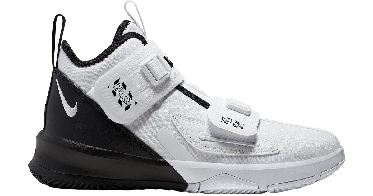lebron soldier 13 black and white