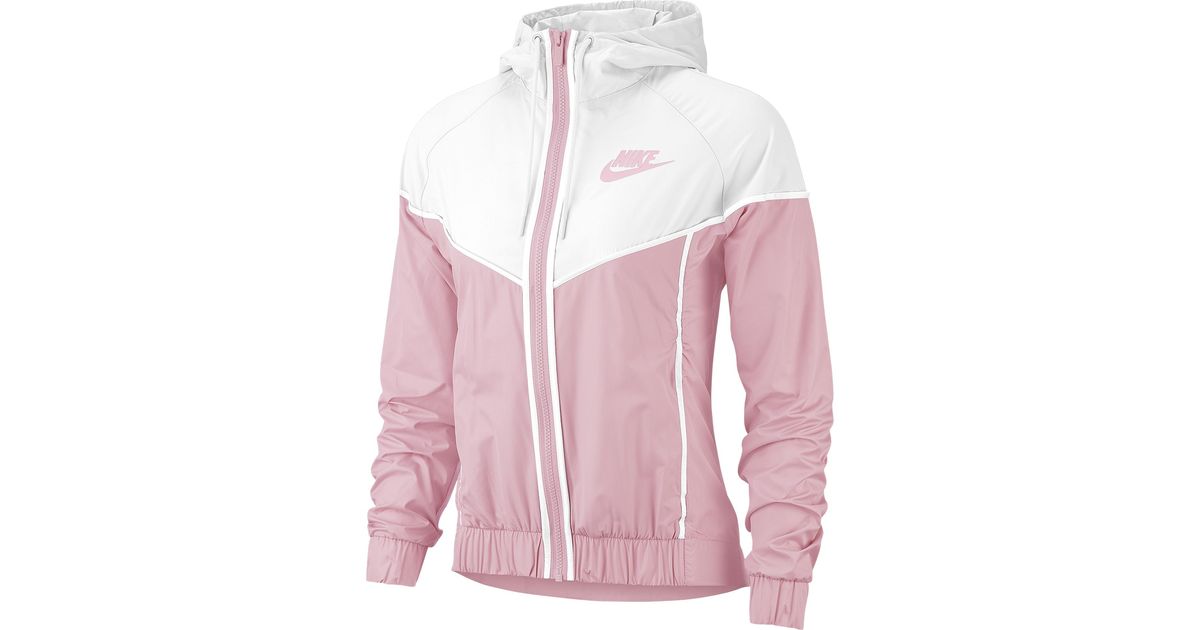 Nike Windrunner Jacket in Pink - Lyst