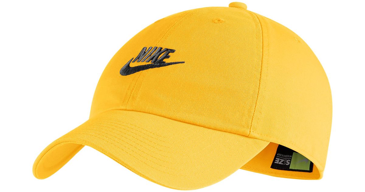 Yellow Nike Dad Hat Luxembourg, SAVE 54% - eagleflair.com