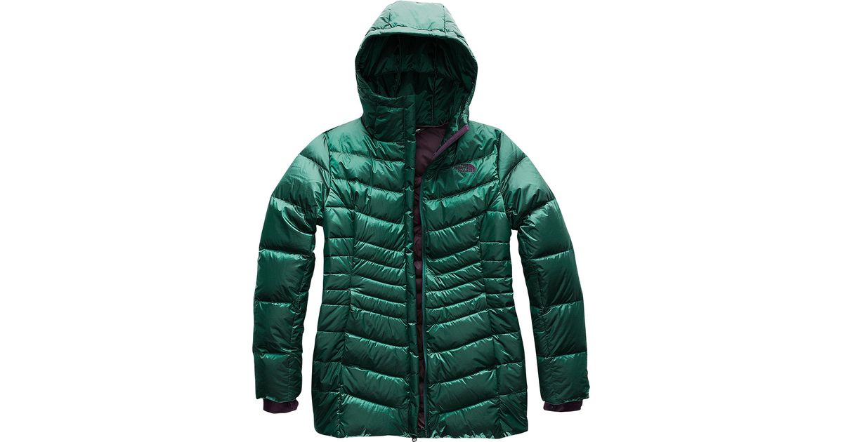 the north face shiny jacket