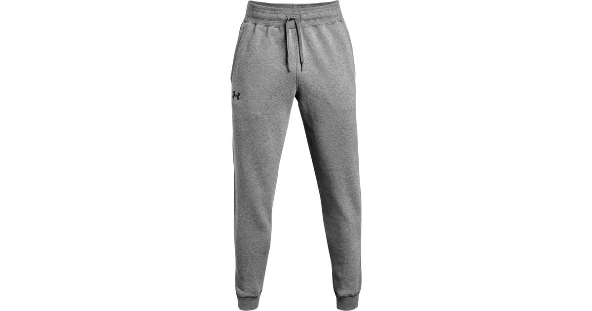Under Armour Team Hustle Fleece Jogger Pants in Gray for Men - Lyst
