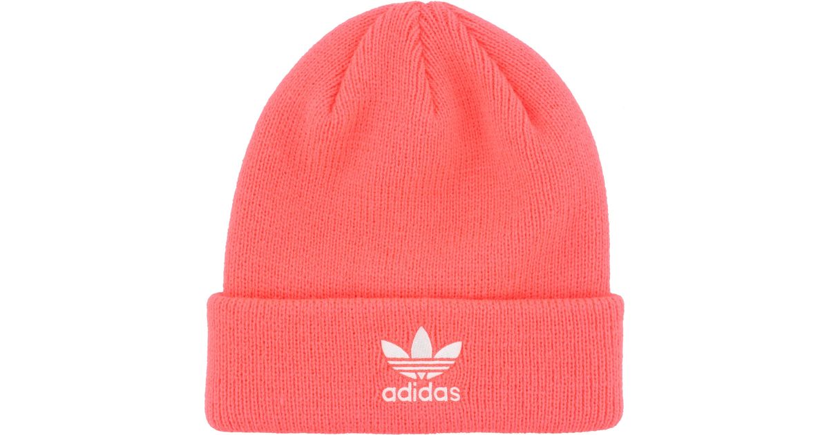red adidas beanie
