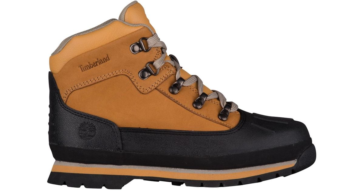 timberland euro hiker shell toe